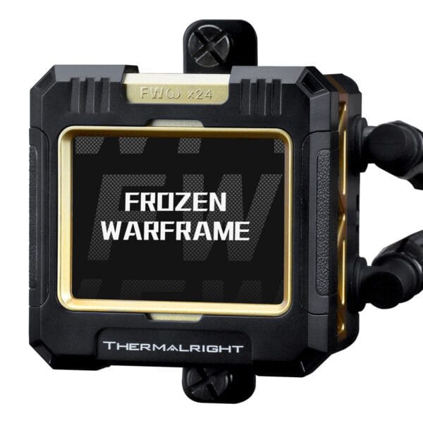 refrigeraciÓn liquida thermalright frozen warframe 240 black argb