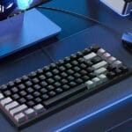 teclado koorui gaming rgb 75% inalámbrico 3 modos bt/2.4ghz/usb c (switch red)