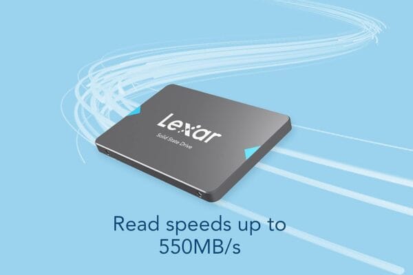 512gb ssd lexar® nq100 2.5" 3d nand 550mb/s sata 6gb/s