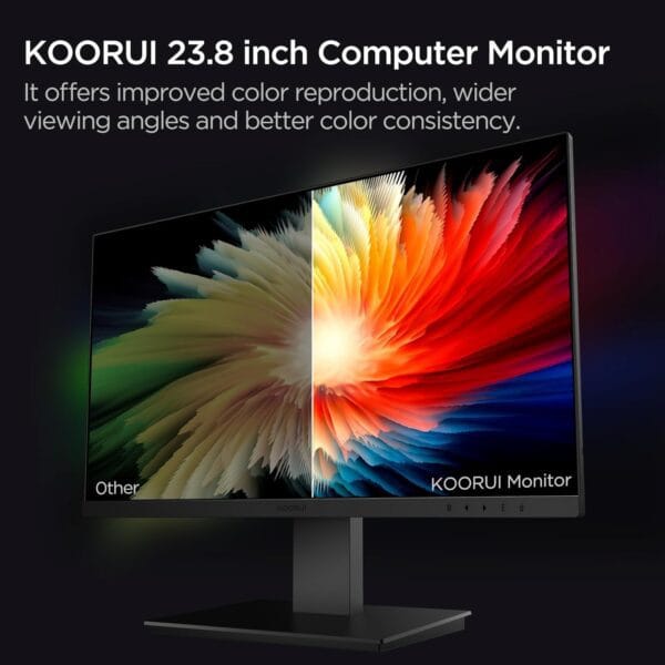 monitor koorui p01 24" 1080p 100hz (con altavoces)