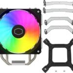 disipador de torre cooler master hyper 212 spectrum v3 argb