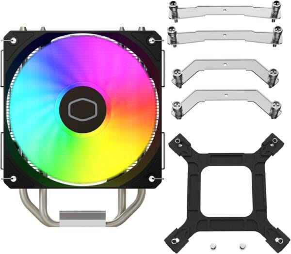 disipador de torre cooler master hyper 212 spectrum v3 argb