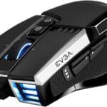 mouse gaming rgb evga x17 usb 8k 16000dpi black 10 botones negro