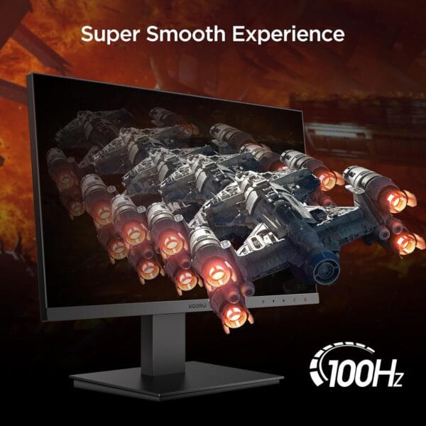 monitor koorui p01 24" 1080p 100hz (con altavoces)