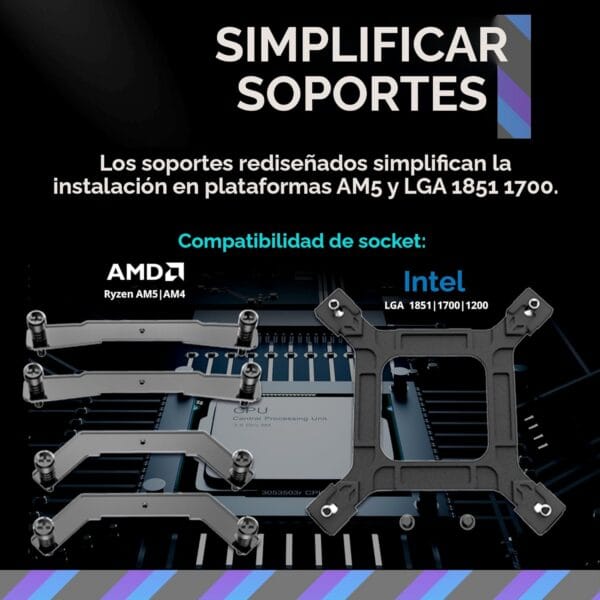 disipador de torre cooler master hyper 212 spectrum v3 argb
