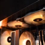 fan delta f12 argb 120 mm pc case fan, up to 2000rpm high airflow, 4 pin pwm