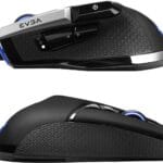 mouse gaming rgb evga x17 usb 8k 16000dpi black 10 botones negro