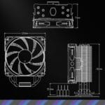 disipador de torre cooler master hyper 212 spectrum v3 argb