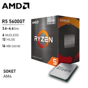 procesador amd ryzen 5 5600gt 4.6ghz graficos radeon 7