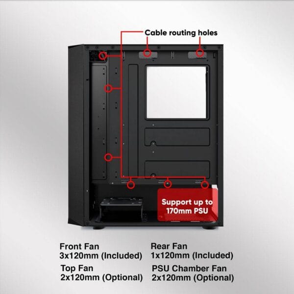 case armageddon tritron pro 100 (only black)