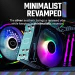 disipador de torre cooler master hyper 212 spectrum v3 argb