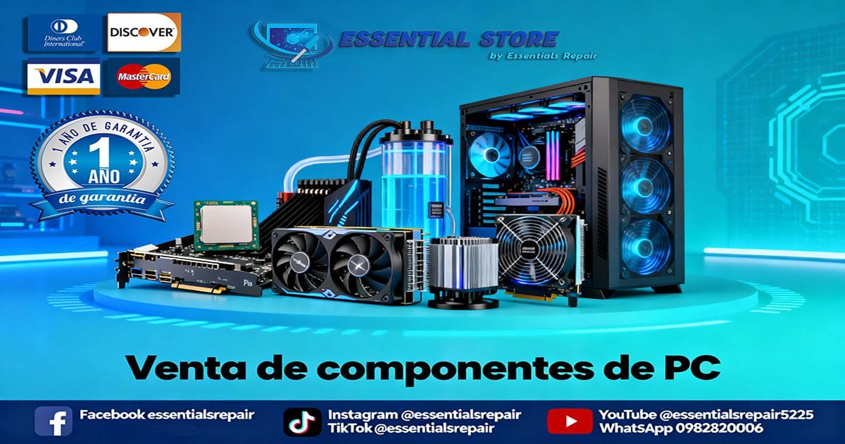 Essential Store | Componentes de PC y Asesoría Personalizada