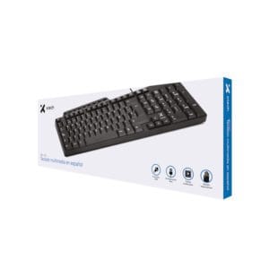teclado xtech xtk 160s multimedia usb