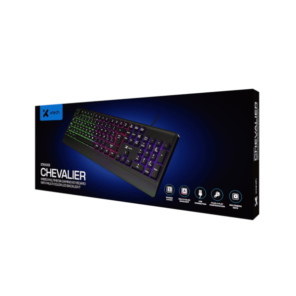 teclado xtech chevalier con iluminaciÓn led