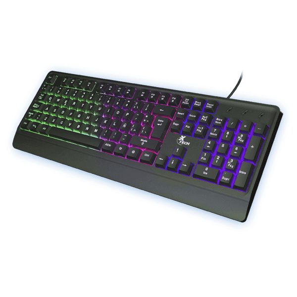 teclado xtech chevalier con iluminaciÓn led