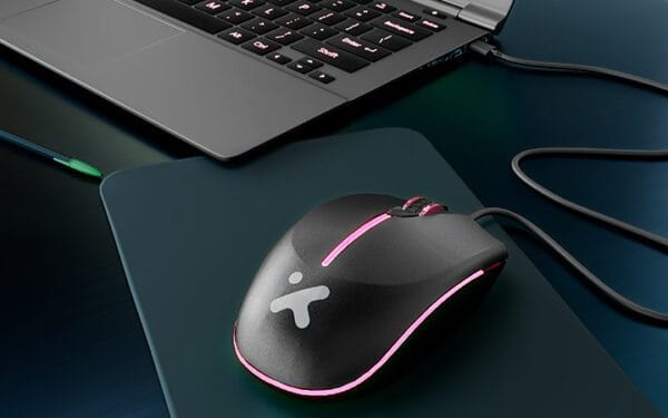 mouse xtech xtm 218 2400 dpi luces led