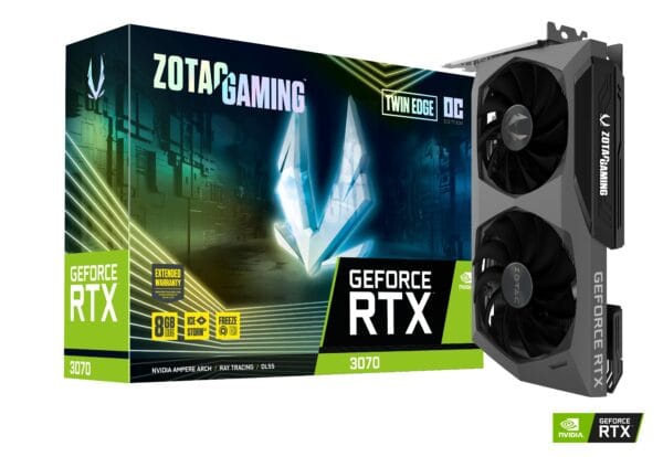 tarjeta grÁfica zotac gaming rtx 3070 twin edge oc 8gb oc gddr6