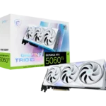 tarjeta grÁfica msi trio white rtx 5060 8gb oc gddr7