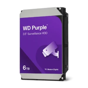 6tb hdd western digital 5400rpm 3.5inc. 24 7 video vigilancia purple