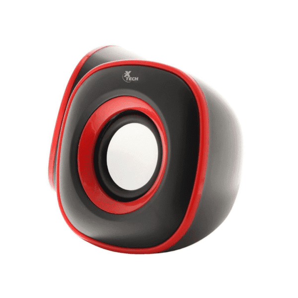 altavoces xtech spekter usb estÉreo 2.0 (red)