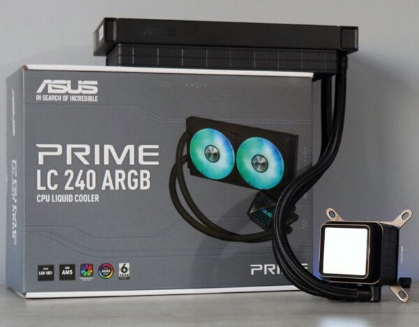 refrigeraciÓn lÍquida asus prime lc 240 argb aio 240mm