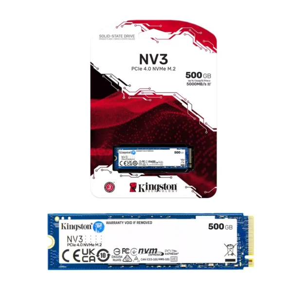 500gb ssd kingston nv3 m.2 nvme pcie 4.0