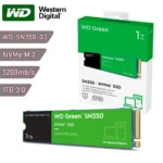 1tb ssd western digital green sn350 m.2 nvme pcie 3.0