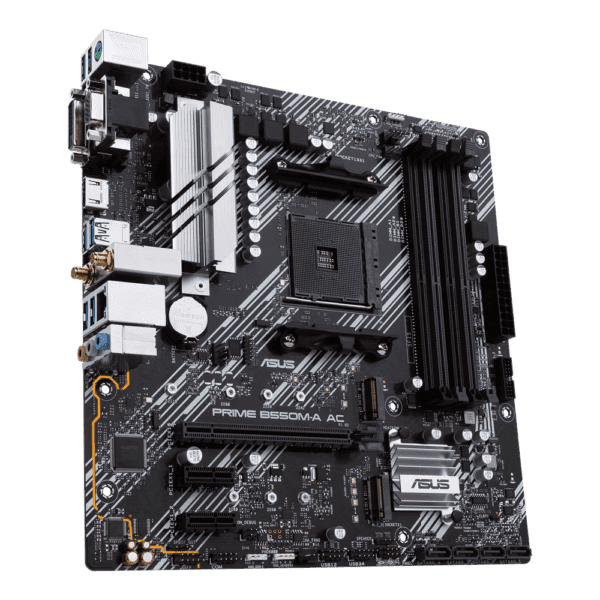 mainboard asus prime b550m a ac wifi ddr4 micro atx am4