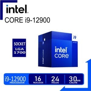 procesador intel core i9 12900 16 nucleos/24 hilos 5.1ghz 12va lga1700