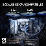 refrigeraciÓn lÍquida asus prime lc 360 argb aio 360mm