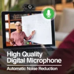 cÁmara web argomtech 1080p con micrÓfono usb negro