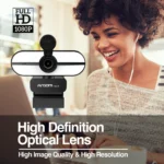 cÁmara web argomtech cam45 1080p con luz led y micrÓfono dual