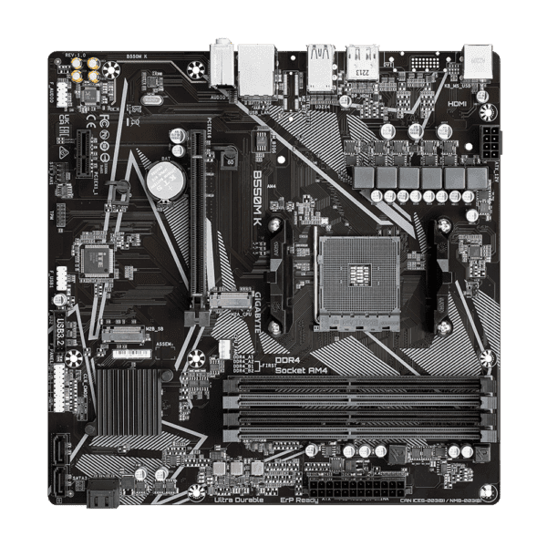mainboard gigabyte b550m k ddr4 micro atx am4