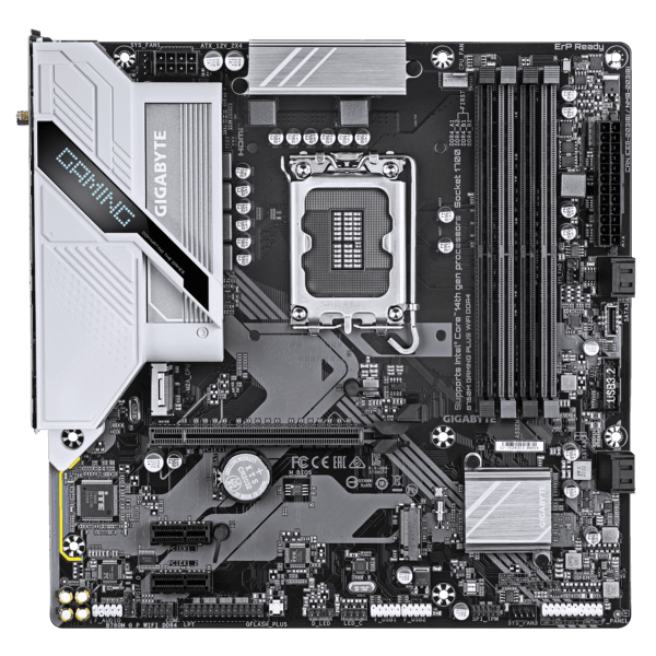 mainboard gigabyte b760m gaming plus wifi ddr4 micro atx lga 1700