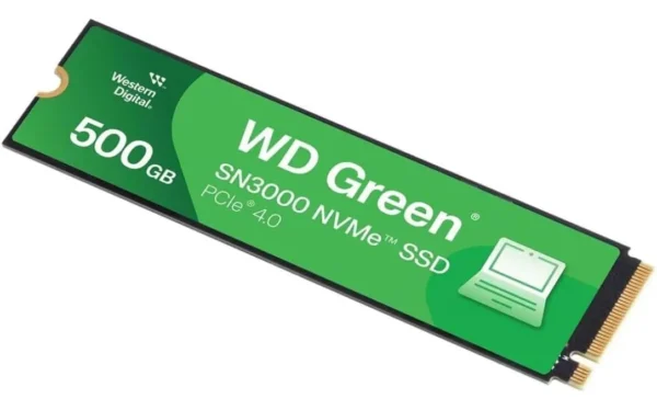 500gb ssd western digital green sn3000 m.2 nvme pcie 4.0