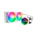 refrigeraciÓn lÍquida cooler master masterliquid 240 core ii argb white