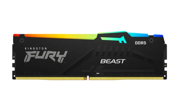 memoria ram kingston fury beast rgb 16gb ddr5 5600mhz cl40 negro