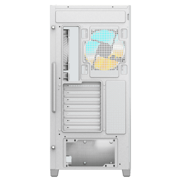 case gigabyte c500 panoramic stealth ice argb blanco vidrio templado