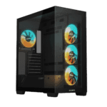case gigabyte c500 panoramic stealth argb black vidrio templado