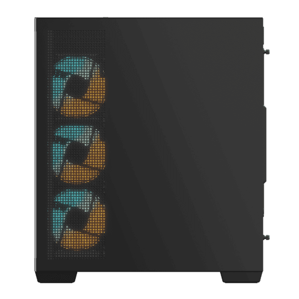 case gigabyte c500 panoramic stealth argb black vidrio templado