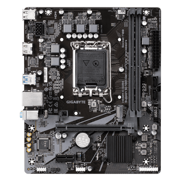 mainboard gigabyte h610m k ddr4 micro atx lga 1700