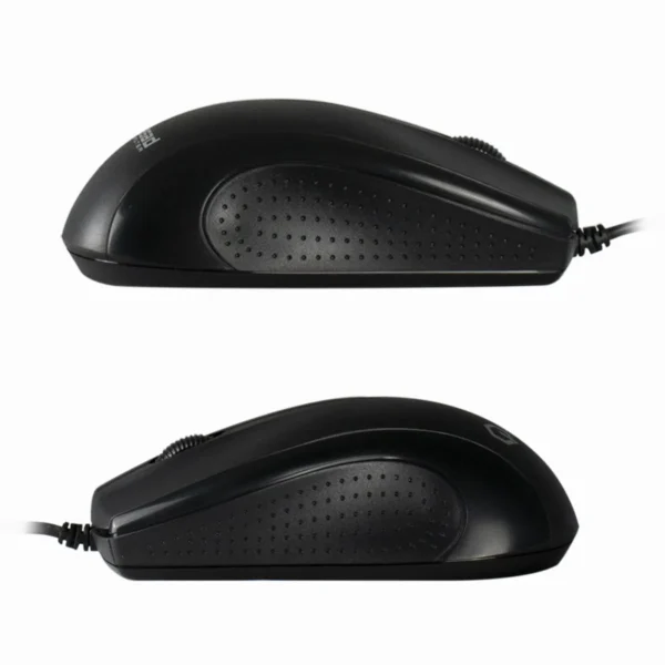 mouse quasad qm 703u Óptico alÁmbrico usb 1.5m negro