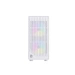 case speedmind midtower gamer vidrio templado blanco (3 fans 120mm)