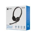 auriculares xtech con micrÓfono usb para conferencias negro