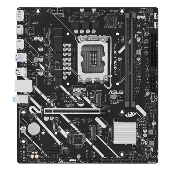 mainboard asus prime h810m e lga1851 ddr5 micro atx