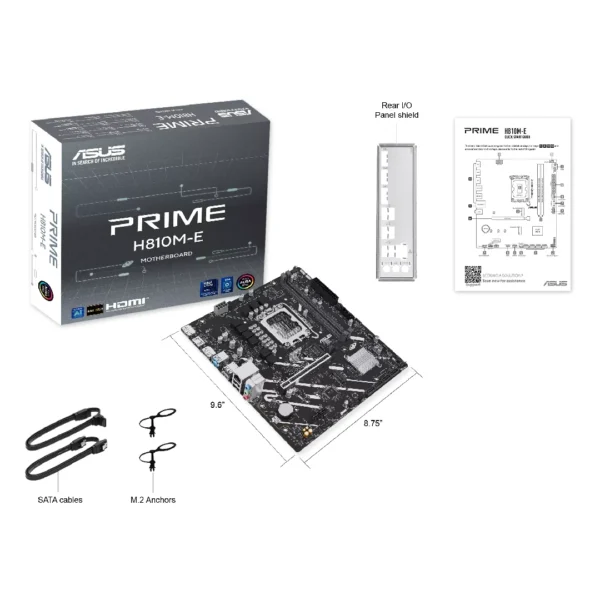 mainboard asus prime b760m a lga1700 ddr5 micro atx