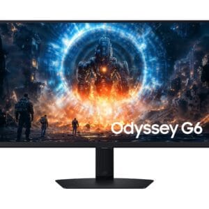 monitor samsung odyssey g6 g60f gaming 27" qhd 350hz 1ms ips negro