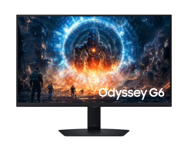 monitor samsung odyssey g6 g60f gaming 27" qhd 350hz 1ms ips negro
