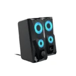 altavoces xtech xts 131 gaming usb estÉreo 2.0 luz led