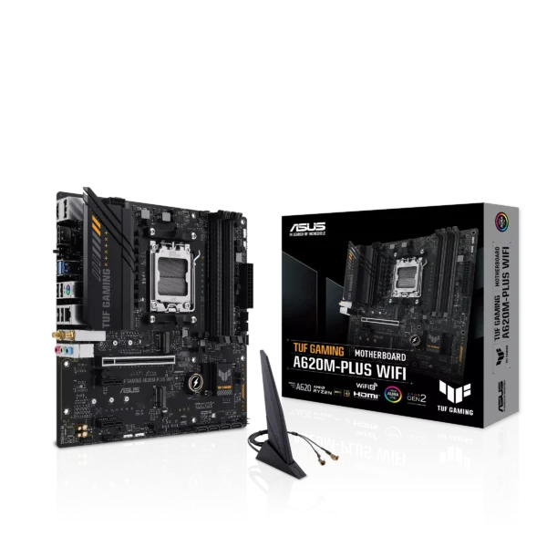 mainboard asus tuf gaming a620m plus wifi ddr5 micro atx am5